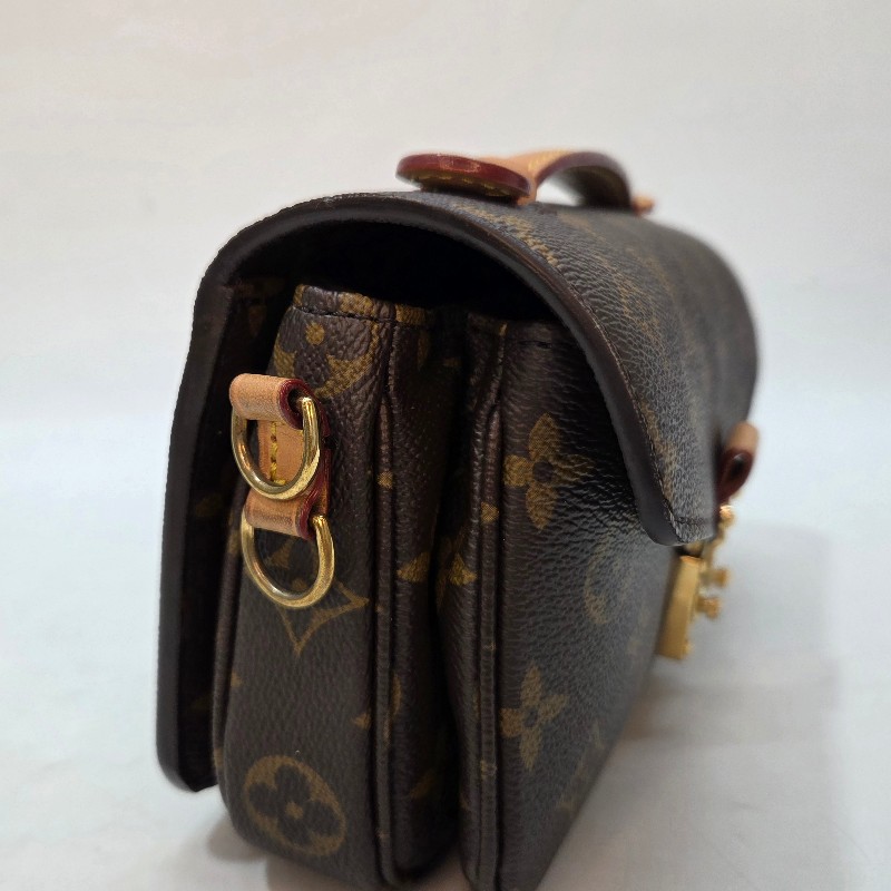 LV 原花金釦Pochette Metis East West手提斜背郵差包M46279-11