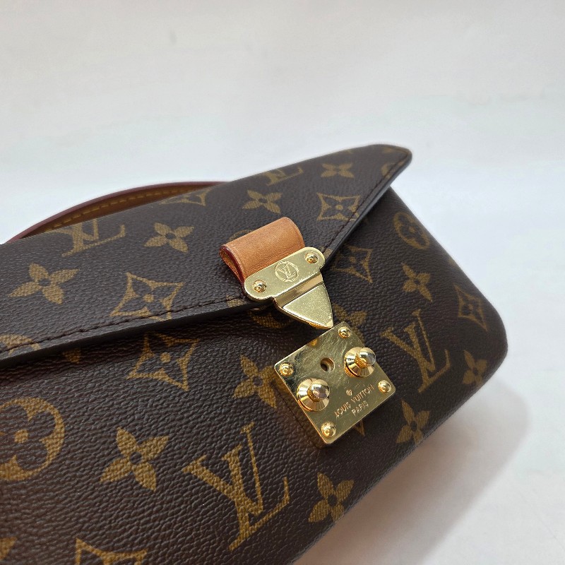 LV 原花金釦Pochette Metis East West手提斜背郵差包M46279-12