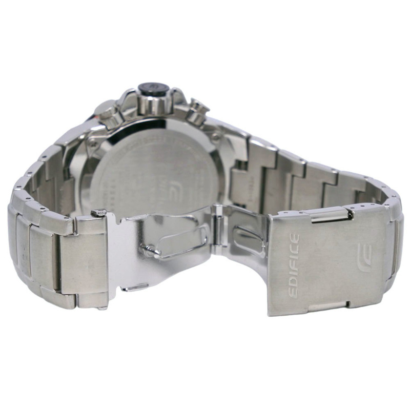 卡西歐 Edifice EQW-A1000DB-1AJF 不鏽鋼黑色太陽能電波表，多指針模擬顯示，男錶-5
