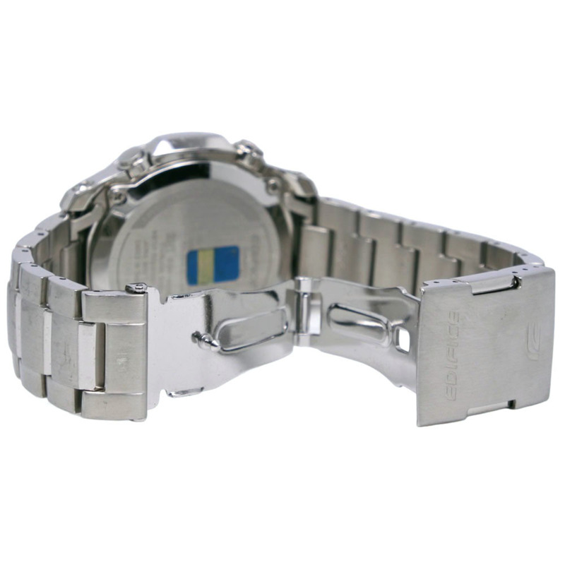 卡西歐 Edifice 多頻段 6 手錶 EQW-M1000D-1AJF 不鏽鋼灰色太陽能電波計時錶帶錶盤 - 男士-5
