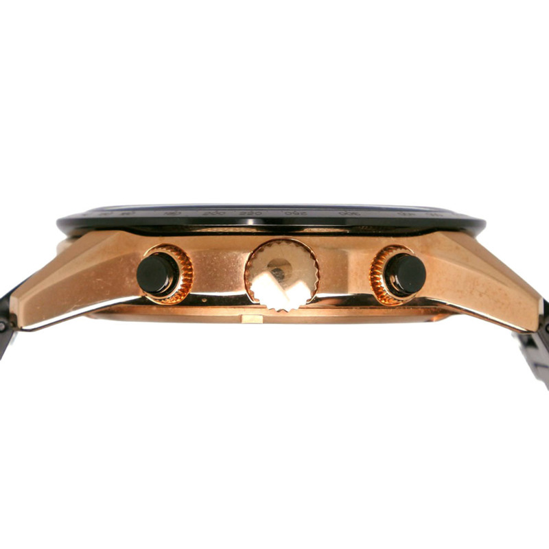 西鐵城 CITIZEN 系列腕錶 LIGHT 黑色款 2017 BL5496-53E E820-S110653 不鏽鋼黑色光動能計時碼錶棕色錶盤男士腕錶-6