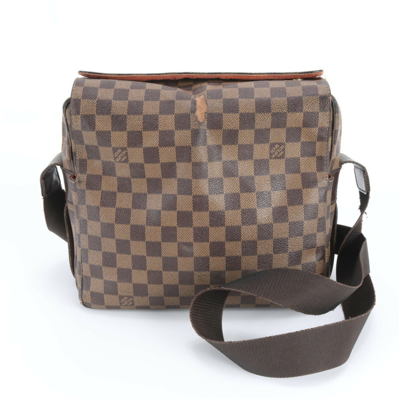 路易威登 Damier Naviglio N45255 男士真皮單肩包/斜背包-0