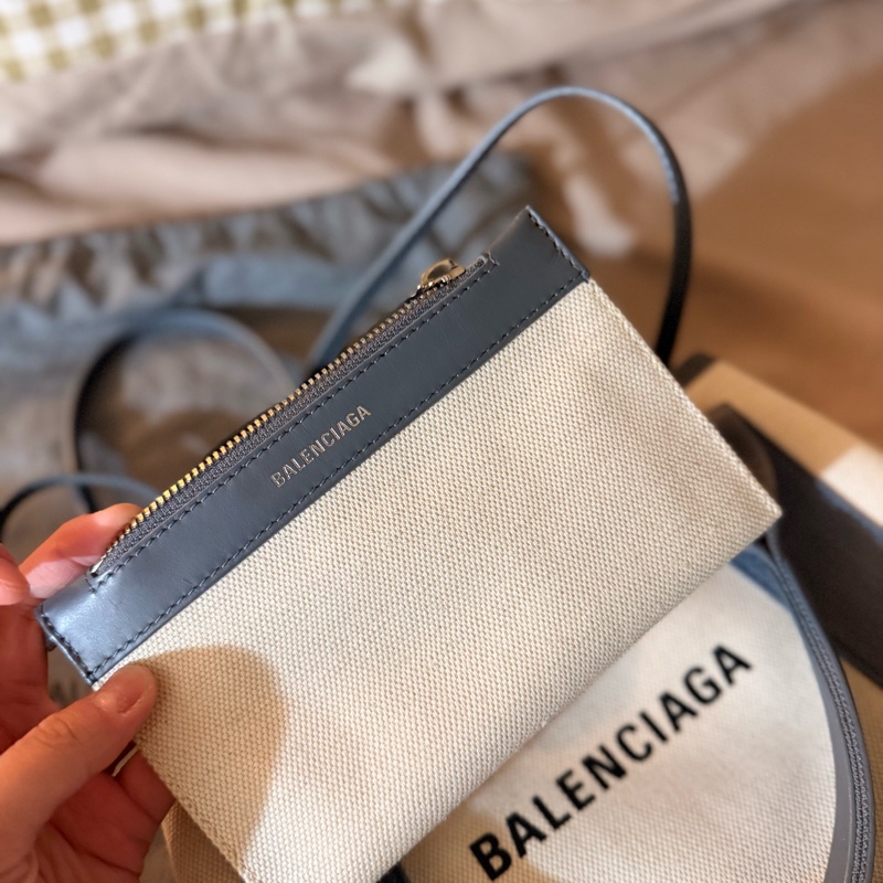 BALENCIAGA 巴黎世家 帆布包 XS 大象灰 手提包-1