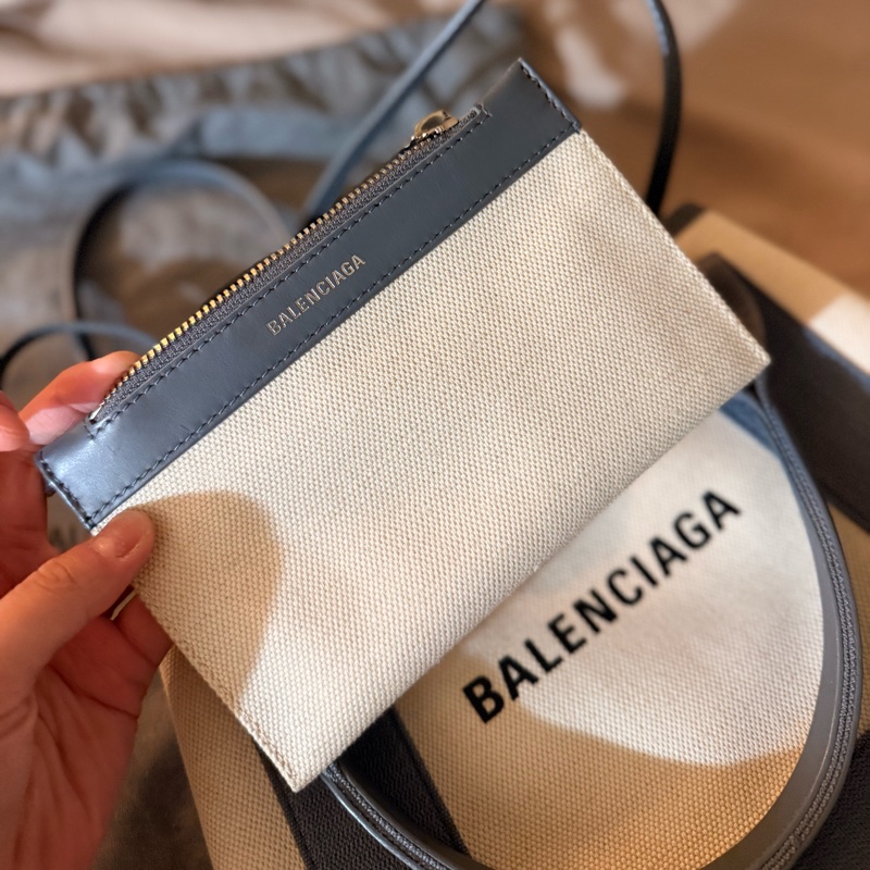 BALENCIAGA 巴黎世家 帆布包 XS 大象灰 手提包-6