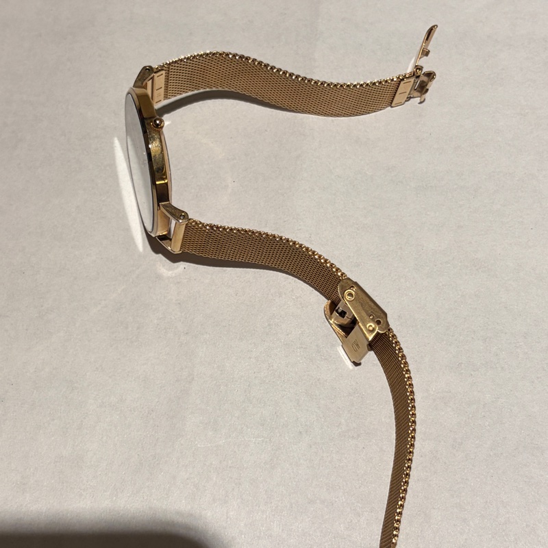【正品】Daniel Wellington DW Petite 玫瑰金金屬編織腕錶 (黑面/32mm)-11