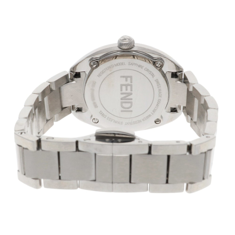 Fendi Momento腕錶，不鏽鋼21000S石英女錶殼-3