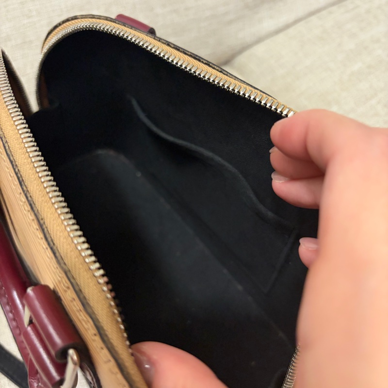 LOUIS VUITTON Alma BB 拼色絕版貝殼包-3