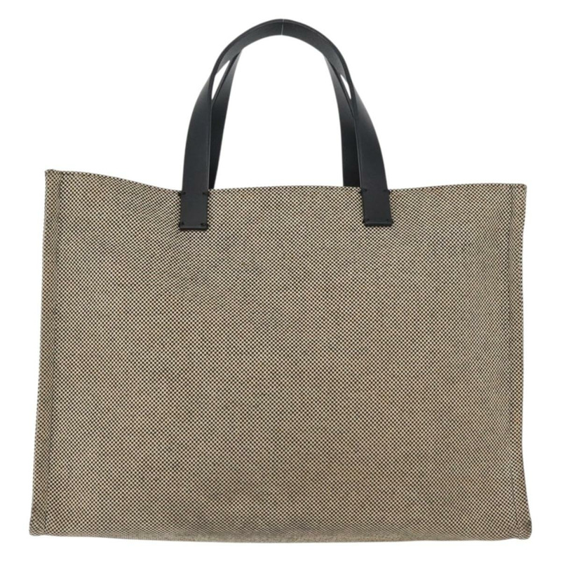 【日本直送】FENDI 手提包 帆布 米色 正品 171462V-1