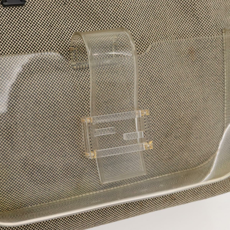 【日本直送】FENDI 手提包 帆布 米色 正品 171462V-17