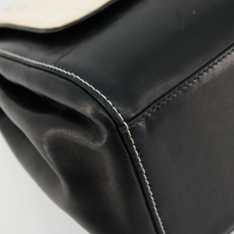 【日本直送】香奈兒 Choco Bar 系列琺瑯皮革 2.55 手袋 黑色 CC 正品 am11421A-13