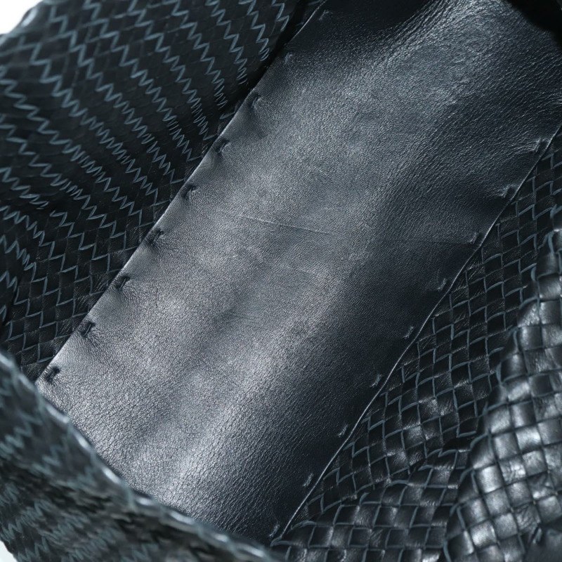 【日本直送】BOTTEGA VENETA INTRECCIATO Cabas MM 手提包，黑色皮革，貨號 115664，正品編號 176974SAV-10