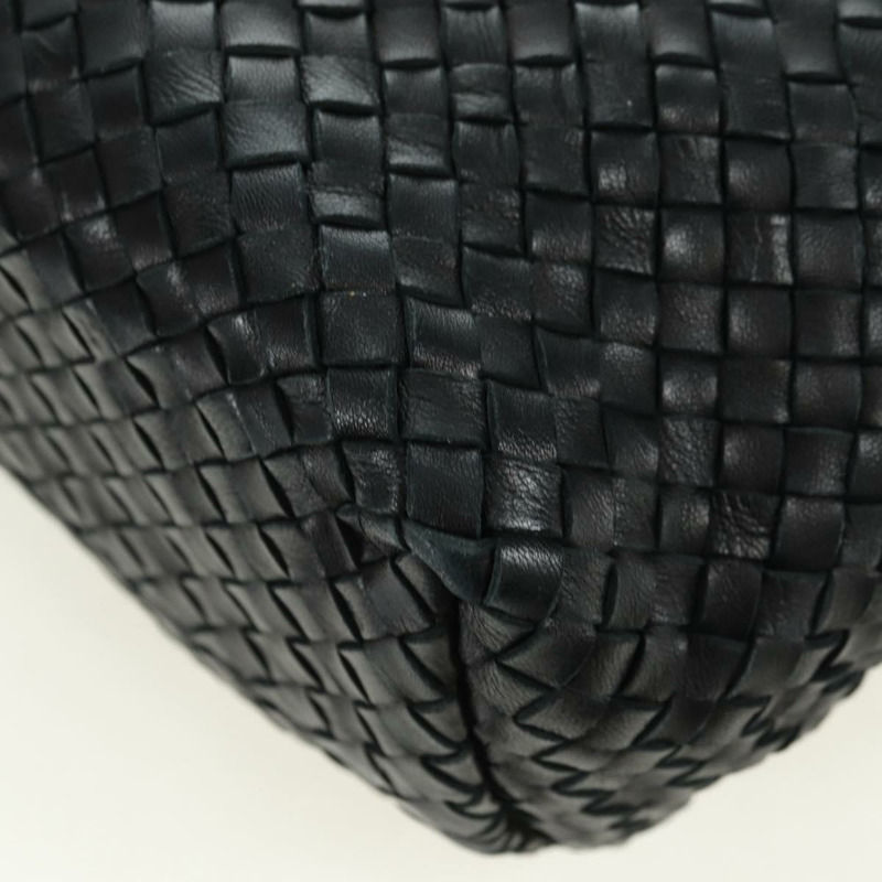 【日本直送】BOTTEGA VENETA INTRECCIATO Cabas MM 手提包，黑色皮革，貨號 115664，正品編號 176974SAV-16
