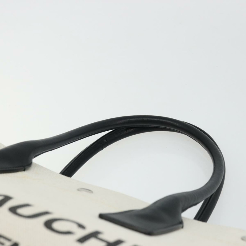【日本直送】SAINT LAURENT Cabas Rive Gauche 包帆布米色銀色 123435 正品 BA12394A-13