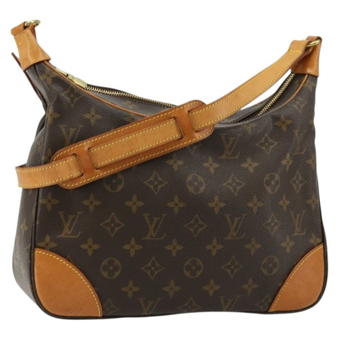 路易威登 Monogram Boulogne 30 肩背包 M51265 LV Auth 177552A