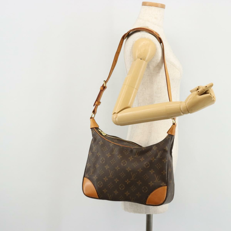 【日本直送】路易威登 Monogram Boulogne 30 肩背包 M51265 LV Auth 177552A-22
