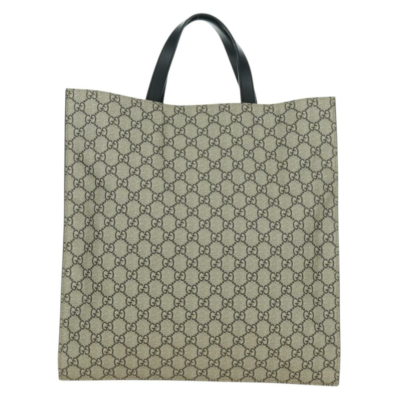 【日本直送】GUCCI GG Supreme Animalie 手提包 PVC 米色 金色 450950 正品 176995M-2