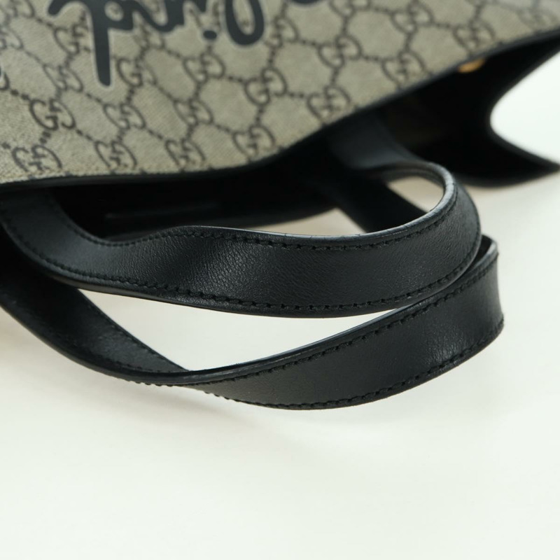 【日本直送】GUCCI GG Supreme Animalie 手提包 PVC 米色 金色 450950 正品 176995M-6