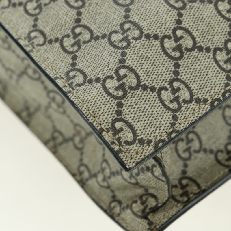 【日本直送】GUCCI GG Supreme Animalie 手提包 PVC 米色 金色 450950 正品 176995M-11