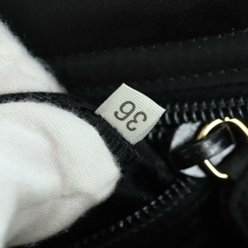 【日本直送】PRADA 尼龍鏈條手提包 黑色金色 B4019 正品 am11495V-10