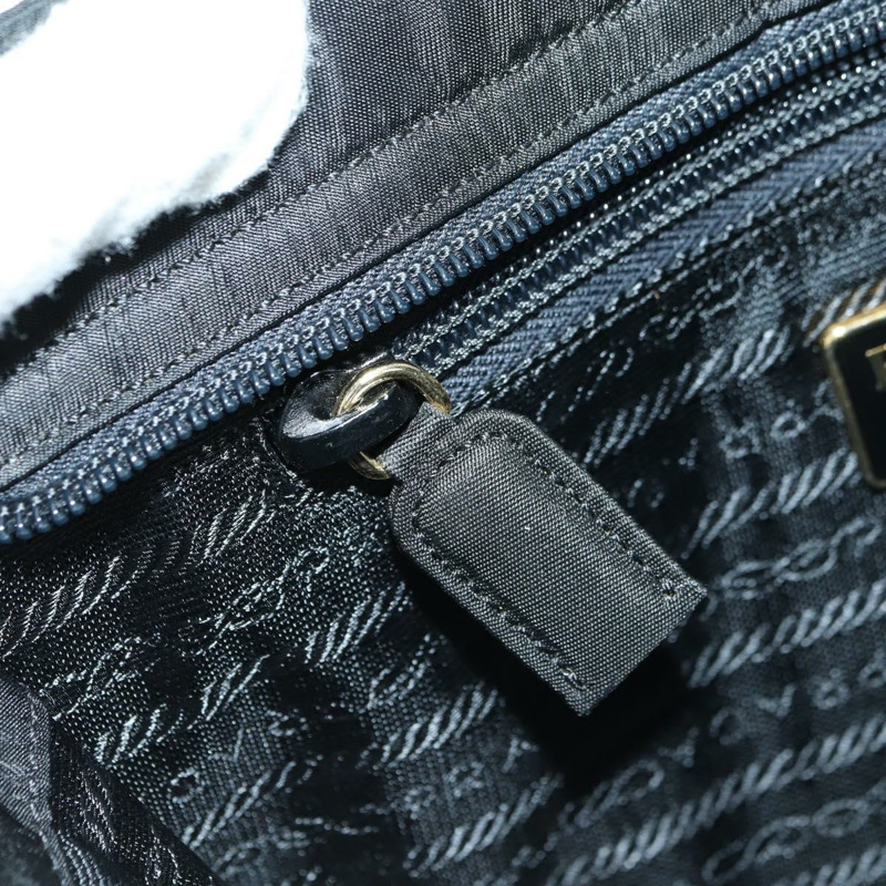 【日本直送】PRADA 尼龍鏈條手提包 黑色金色 B4019 正品 am11495V-21