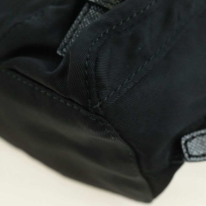 【日本直送】PRADA 尼龍黑色銀色鏈條單肩包 正品 AMZ520M-16