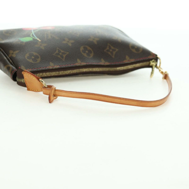 【日本直送】路易威登 Monogram Cherry 迷你手拿包配件包 LV 正品 177651SAV-6