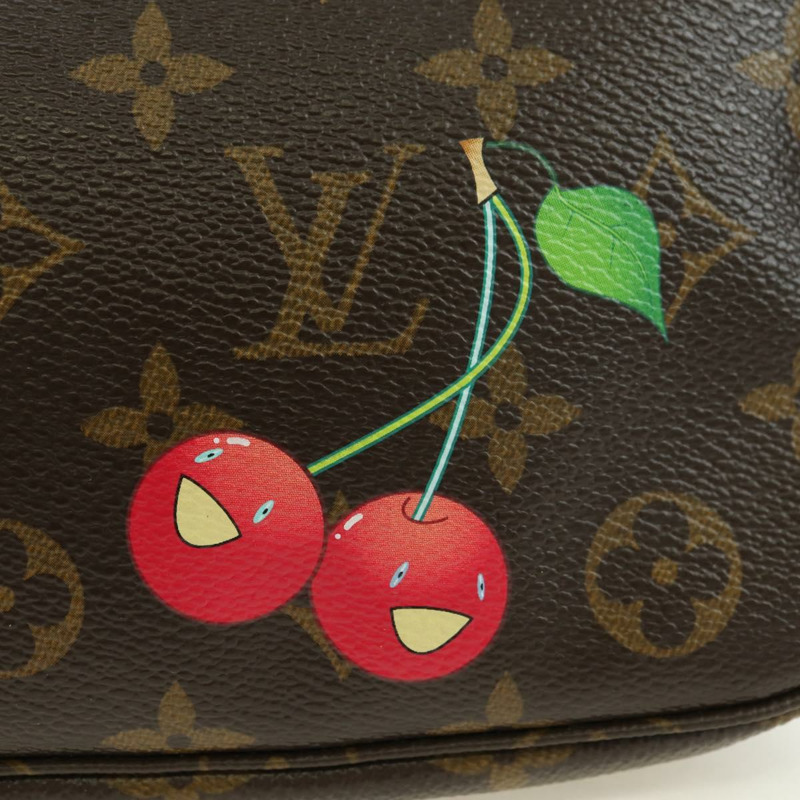 【日本直送】路易威登 Monogram Cherry 迷你手拿包配件包 LV 正品 177651SAV-19