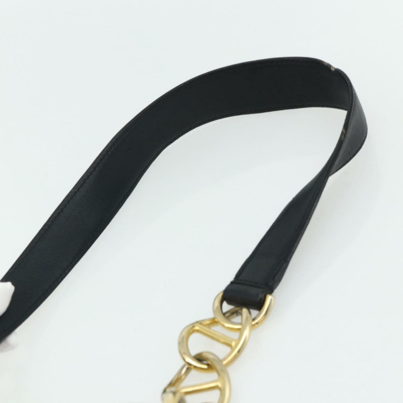 【日本直送】PRADA 鏈條單肩包 皮革 海軍藍 金色 正品 177855A-7