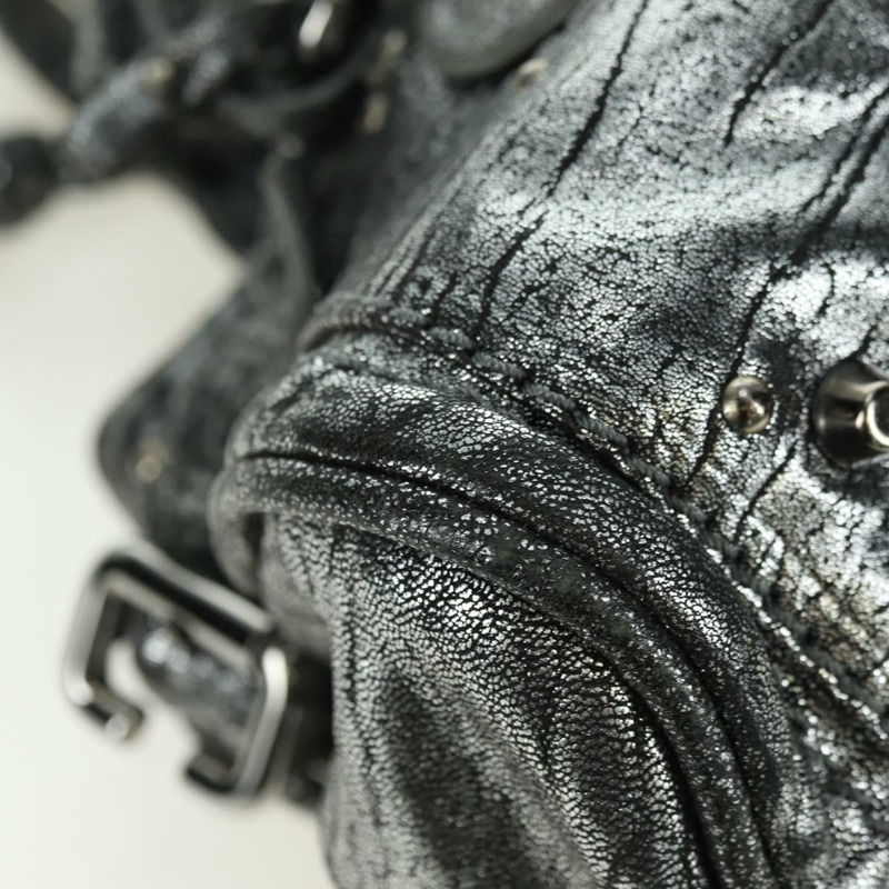 【日本直送】Chloe Paddington 迷你手提包 皮革 銀色 正品 mr2397SAV-9