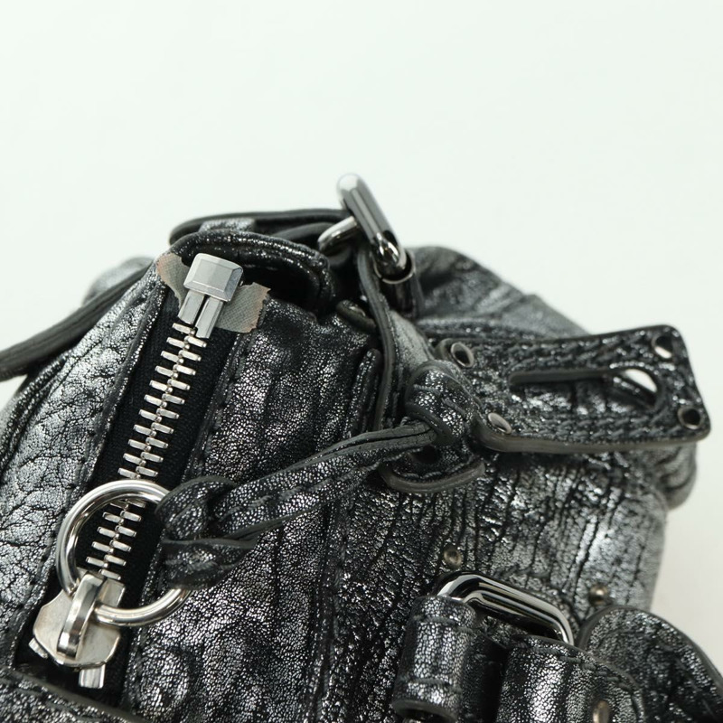 【日本直送】Chloe Paddington 迷你手提包 皮革 銀色 正品 mr2397SAV-15