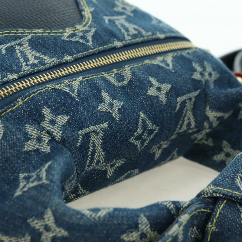【日本直送】路易威登 Monogram Denim Drip Japanese Cruiser 手袋 藍色 M45970 正品 177977SM-5