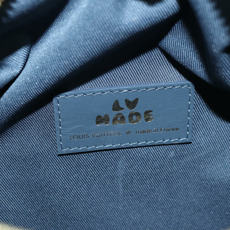 【日本直送】路易威登 Monogram Denim Drip Japanese Cruiser 手袋 藍色 M45970 正品 177977SM-10