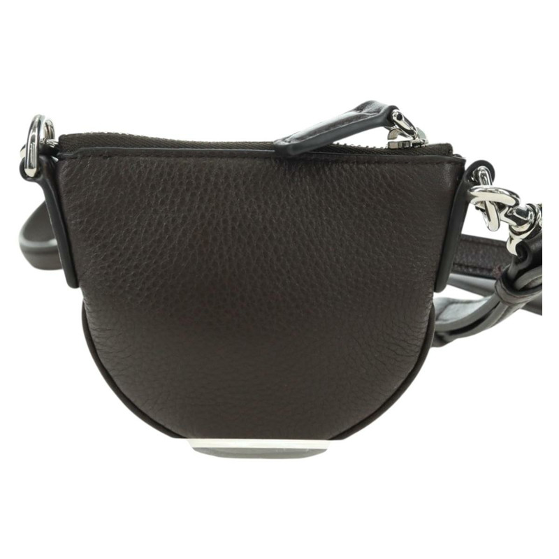 【日本直送】GUCCI 肩包 Web Sherry Line 皮革黑色銀色 821831 Auth 171234A-2