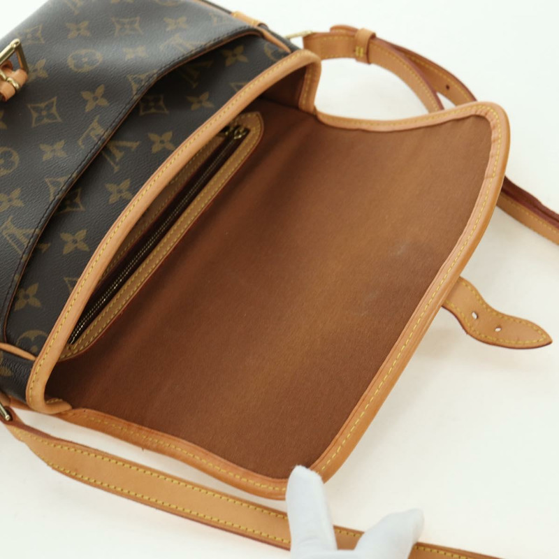 【日本直送】路易威登 Monogram Sologne 肩背包 M42250 LV 正品 am11552V-19