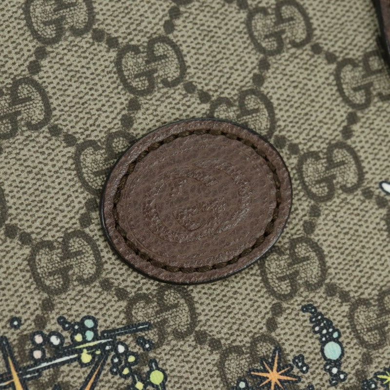 【日本直送】GUCCI GG Supreme 唐老鴨手提包 PVC 兩用 米色/金色 648134 正品 177329M-17