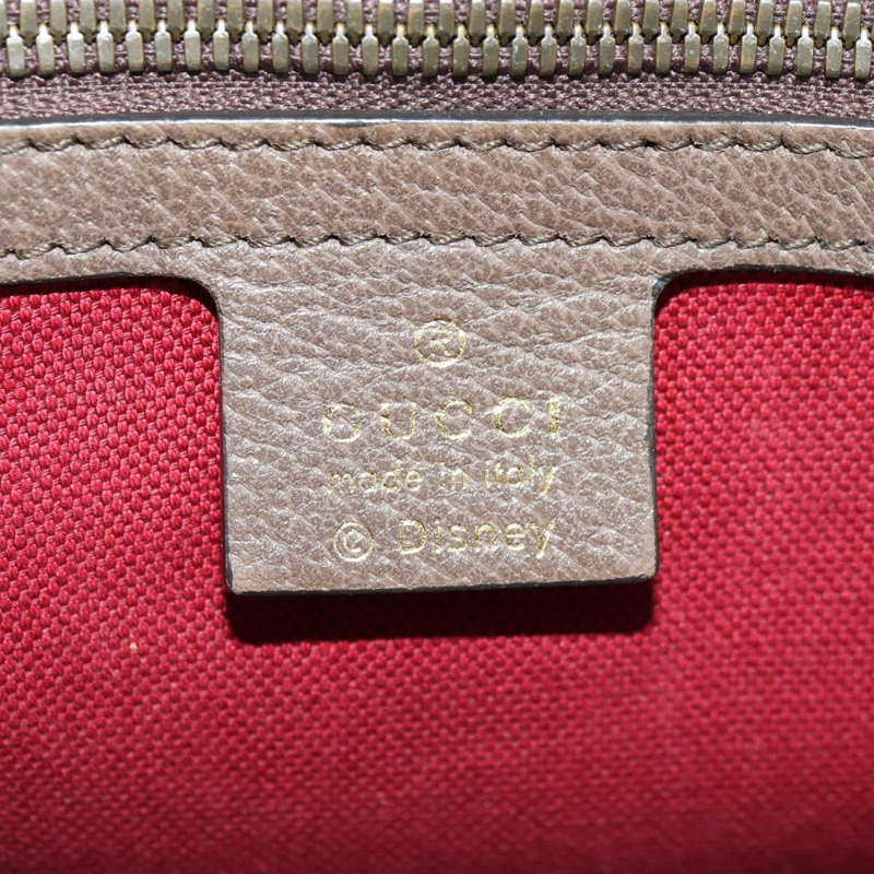 【日本直送】GUCCI GG Supreme 唐老鴨手提包 PVC 兩用 米色/金色 648134 正品 177329M-22