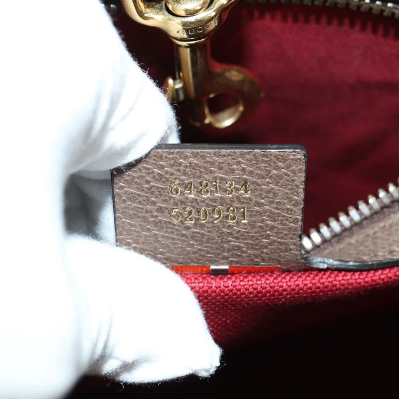 【日本直送】GUCCI GG Supreme 唐老鴨手提包 PVC 兩用 米色/金色 648134 正品 177329M-28
