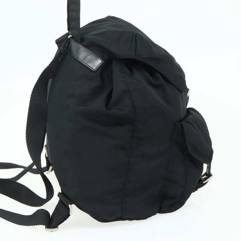 【日本直送】PRADA 雙肩包 尼龍材質 黑色 銀色 正品 178131A-2