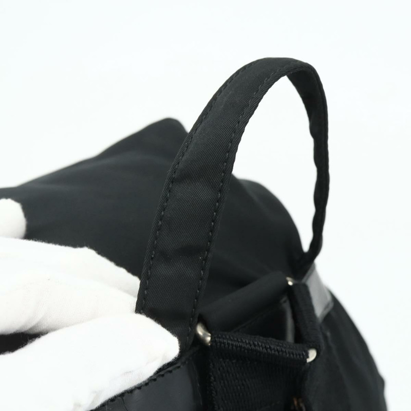 【日本直送】PRADA 雙肩包 尼龍材質 黑色 銀色 正品 178131A-6