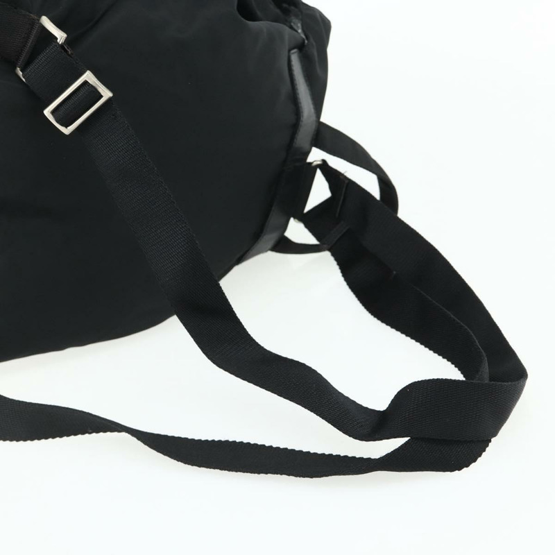 【日本直送】PRADA 雙肩包 尼龍材質 黑色 銀色 正品 178131A-7