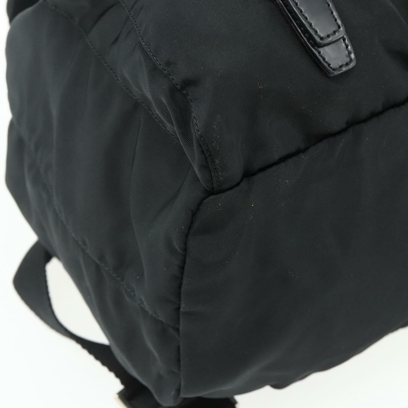 【日本直送】PRADA 雙肩包 尼龍材質 黑色 銀色 正品 178131A-16