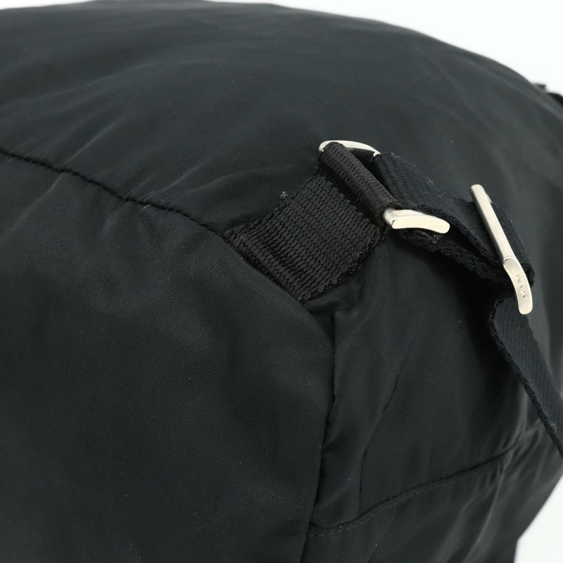 【日本直送】PRADA 雙肩包 尼龍材質 黑色 銀色 正品 178131A-17