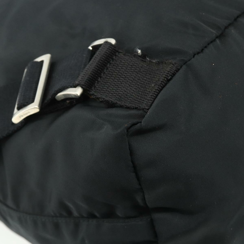 【日本直送】PRADA 雙肩包 尼龍材質 黑色 銀色 正品 178131A-18