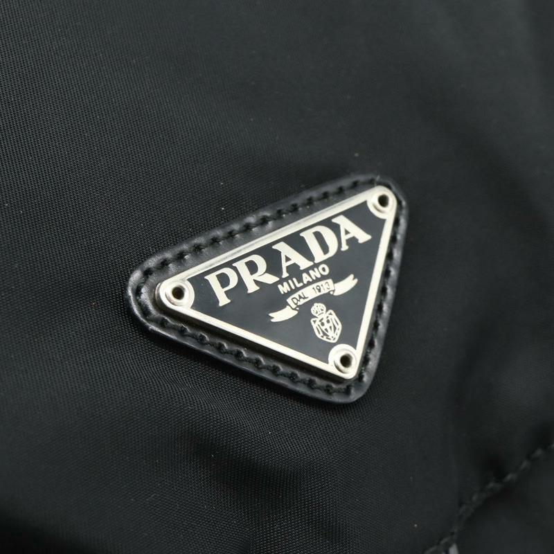 【日本直送】PRADA 雙肩包 尼龍材質 黑色 銀色 正品 178131A-19
