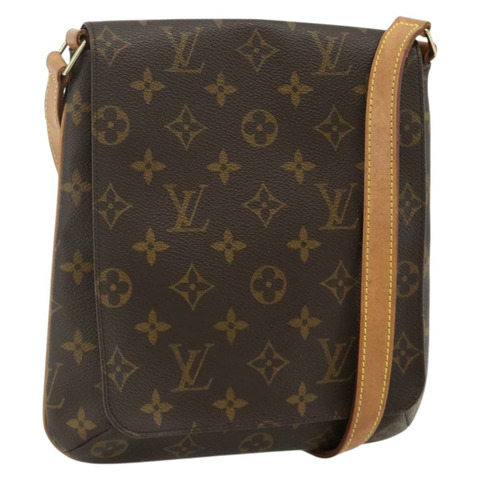 路易威登 Monogram Musette Salsa 短版肩背包 M51258 LV Auth 178144A