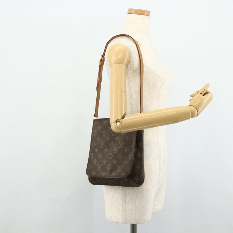 【日本直送】路易威登 Monogram Musette Salsa 短版肩背包 M51258 LV Auth 178144A-20