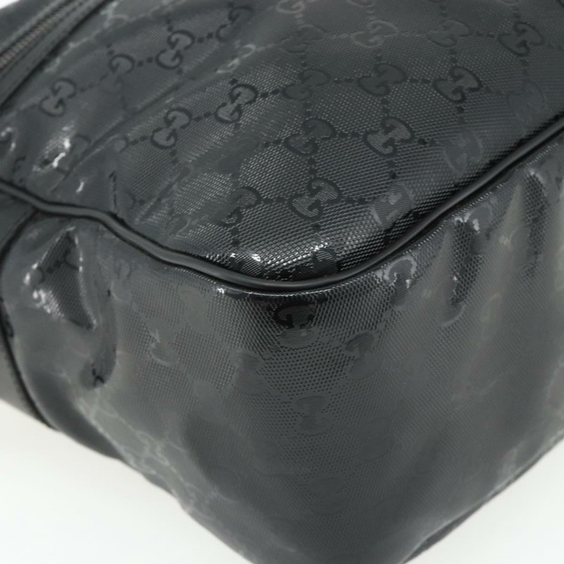 【日本直送】GUCCI GG 經典單肩包 PVC 黑色銀色 211107 Auth fm5312A-10