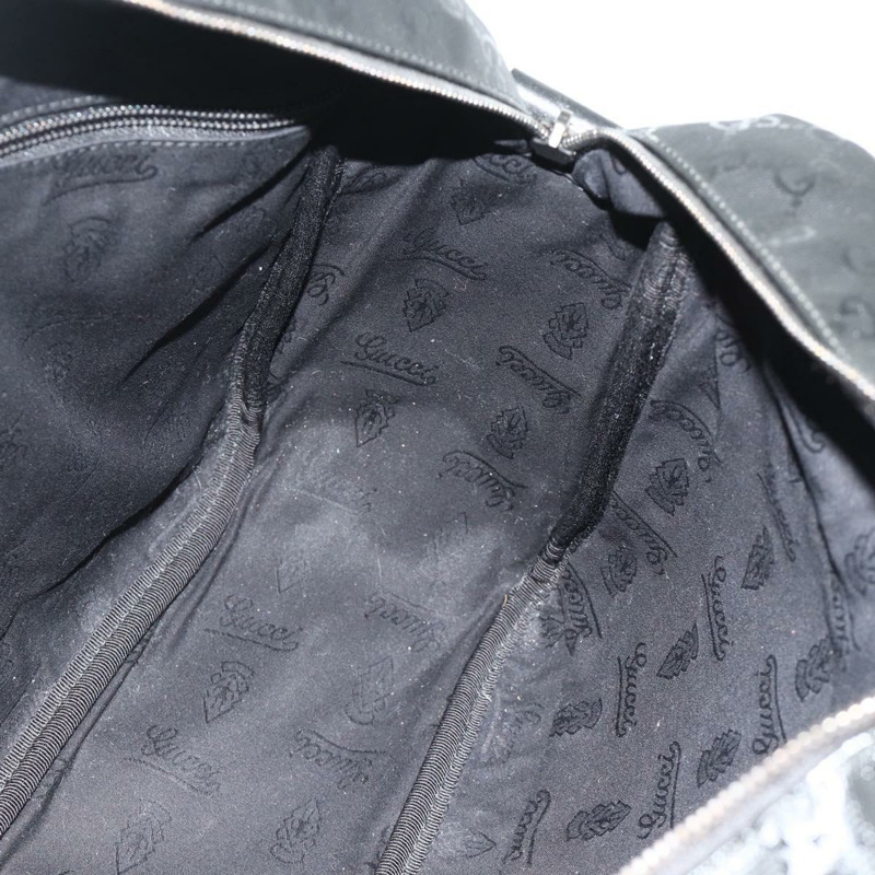 【日本直送】GUCCI GG 經典單肩包 PVC 黑色銀色 211107 Auth fm5312A-17