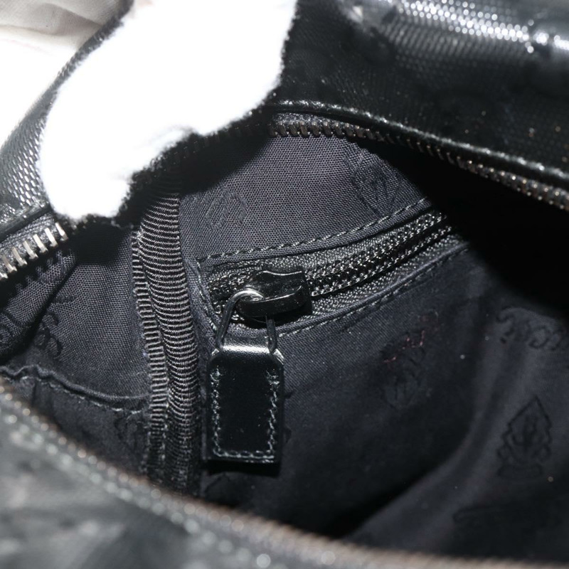 【日本直送】GUCCI GG 經典單肩包 PVC 黑色銀色 211107 Auth fm5312A-19