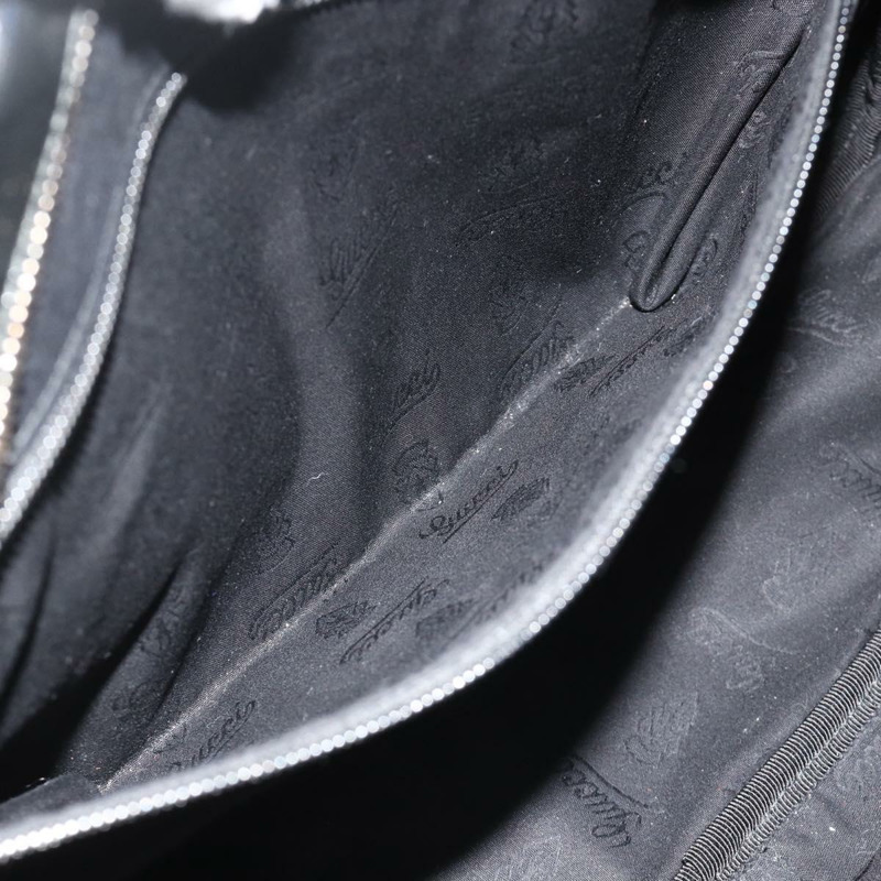 【日本直送】GUCCI GG 經典單肩包 PVC 黑色銀色 211107 Auth fm5312A-20